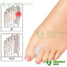 Разделители-подушечки для пальцев ног