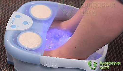 Гидромассажная ванна поможет ногам расслабиться и снять усталость