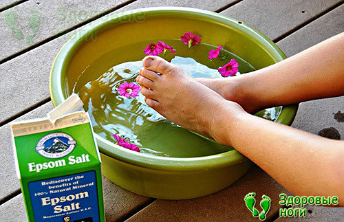 Чтобы в домашних условиях убрать пяточную шпору часто применяют ванночки для ног