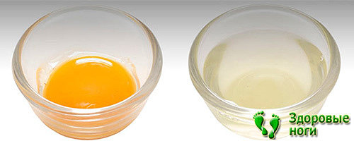 Применение яиц и уксуса, как народный метод лечения шпор, доказал свою эффективность