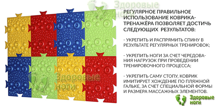 У нас вы можете заказать тренажер-коврик Пазлы (Орто Ник, арт. 1001) с доставкой по России