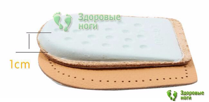 Купить подпяточники для коррекции высоты пятки в обуви с доставкой по России