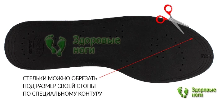 Массажные стельки с комплексным воздействием на рефлексогенные точки стопы устраняют отечность в ногах