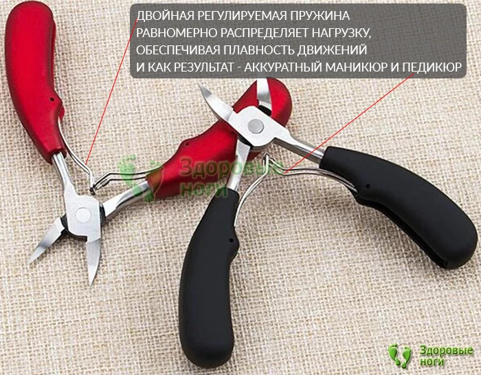 Маникюрные кусачки для ногтей обеспечивают аккуратный маникюр и педикюр