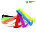 Разноцветные силиконовые шнурки