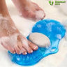 Коврик-массажер для мытья ног с пемзой «Бабочка-мини»
