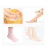 Высокие силиконовые носки для увлажнения кожи ног